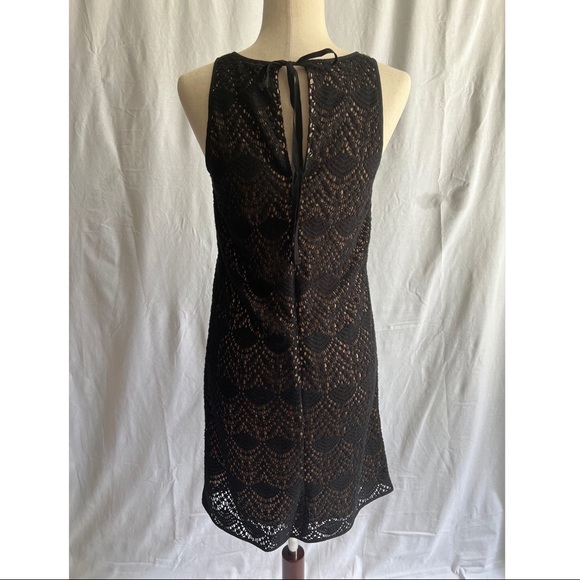 Ann Taylor Loft Black Lace Cocktail Dress - Size 2 - Picture 2 of 8